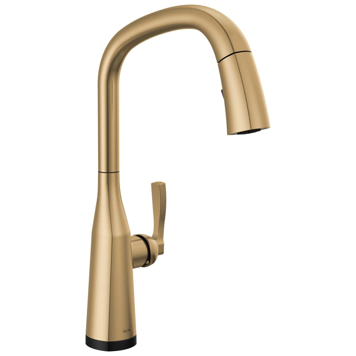 Delta Stryke Grifería Touch con Rociador Retráctil, Lumicoat Champagne Bronze 9176T-CZ-PR-DST