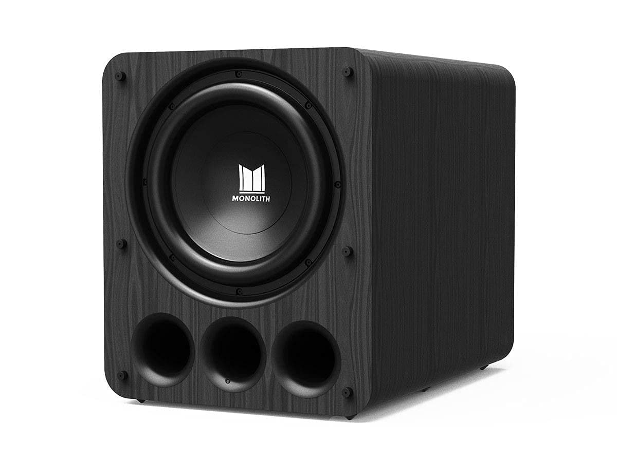 Monoprice Monolith THX Ultra Certified Subwoofer 13" 2000W - Black Ash 141496