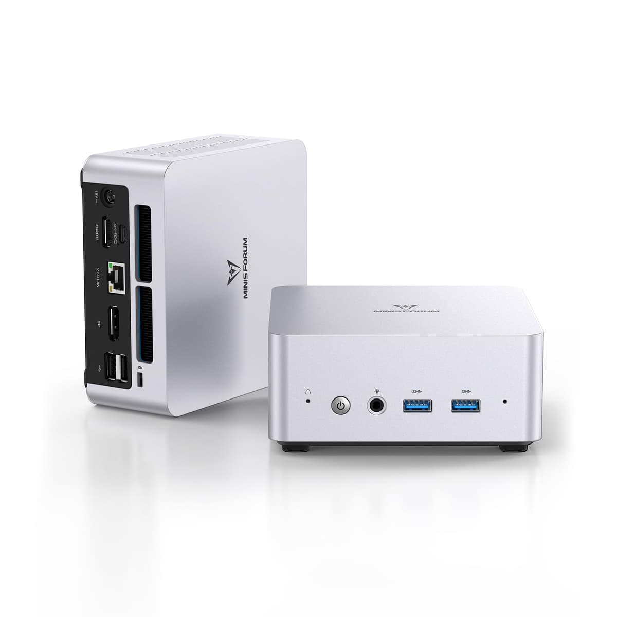 MINISFORUM UN1250 Mini PC Intel i5-1250P, 16GB DDR4, 1TB PCIe4.0, Triple 4K, 2.5G LAN, WiFi 6 DeskMini