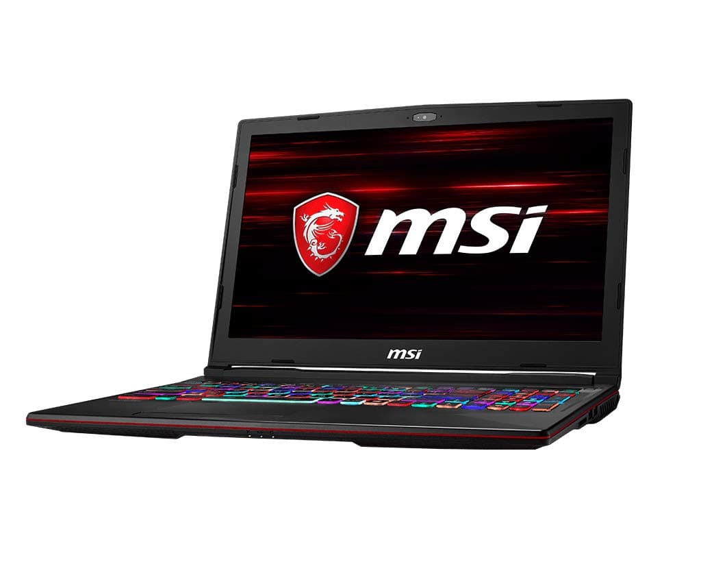 MSI GL63 9SEK-473 Notebook Gamer 15.6", pantalla 120Hz, Intel Core i7-9750H, NVIDIA GeForce RTX 2060, 16GB, 512GB SSD NVMe