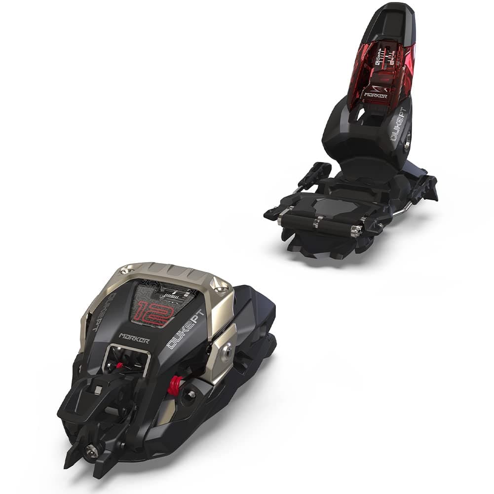 Marker Duke PT 12 Ski Bindings 2020 Black/Red 125mm 7550U1.EB