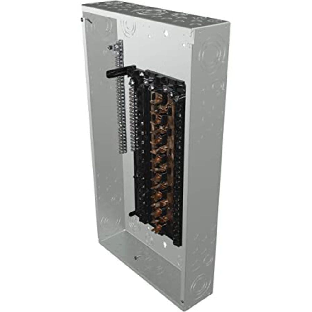 Siemens Centro de carga SN Series 100A 30 espacios 48 circuitos Plug-On Neutral, interior, con main breaker