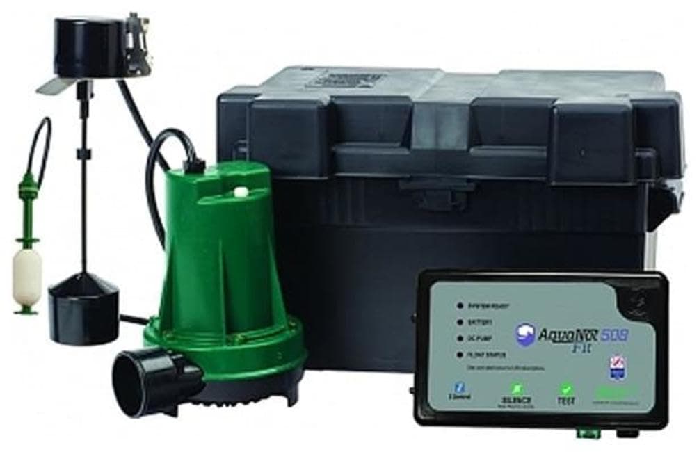 Zoeller Aquanot Fit 12V Sistema de Respaldo de Sump Pump 508-0014