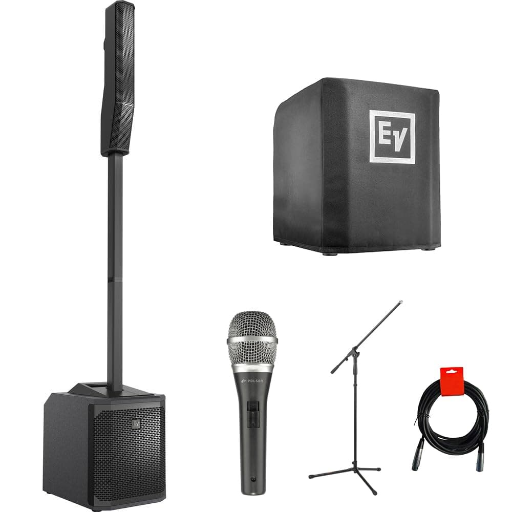 Electro-Voice EVOLVE 30M Sistema portátil Column PA con subwoofer y mixer integrado - Kit completo F.01U.366.319