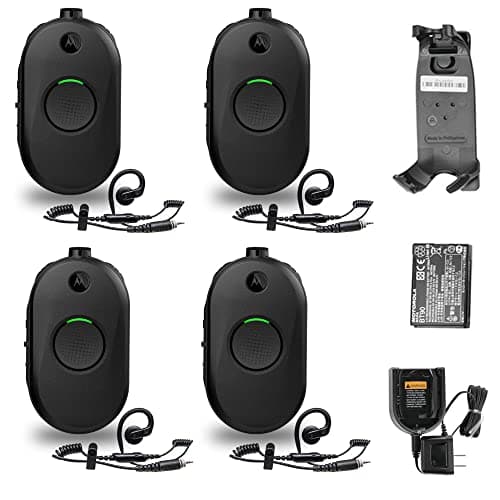 4 x Motorola CLP1010e radios UHF 1 canal, kit de 4 unidades para negocio CLP1010E_EDIR_3