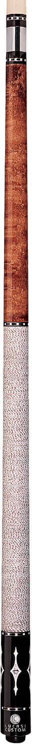 Lucasi Custom Walnut Birds-Eye Pool Cue LZE9 - 19 oz
