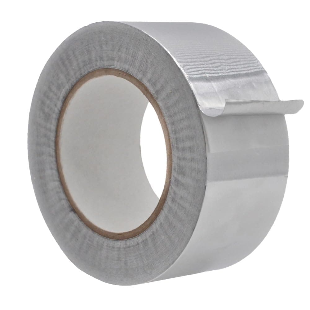 WOD Aluminum Foil Tape Cinta de aluminio 2.5" x 50 yd (paquete de 20) AFTR28 AF-12R-SI