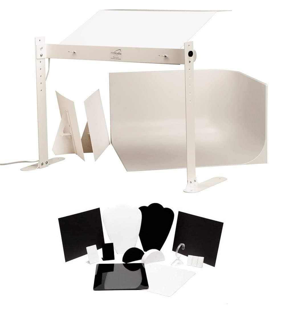 MyStudio MS20JLED Estudio Fotográfico de Mesa Profesional con Iluminación LED para Fotografía de Productos