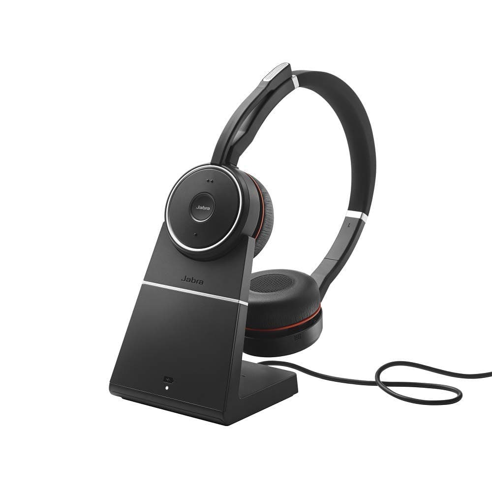 Auriculares estéreo inalámbricos Bluetooth GN Netcom Jabra EVOLVE HSC040W 40 mm - Diadema - Circumaurales - 30,5 m 193430