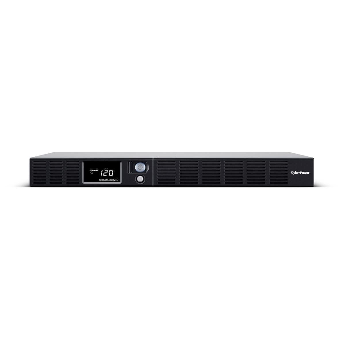 CyberPower OR1000LCDRM1U UPS con pantalla LCD y app inteligente, respaldo de batería y protector contra sobretensiones, 1000VA/600W, 6 tomas, AVR, montaje en rack 1U, certificado UL