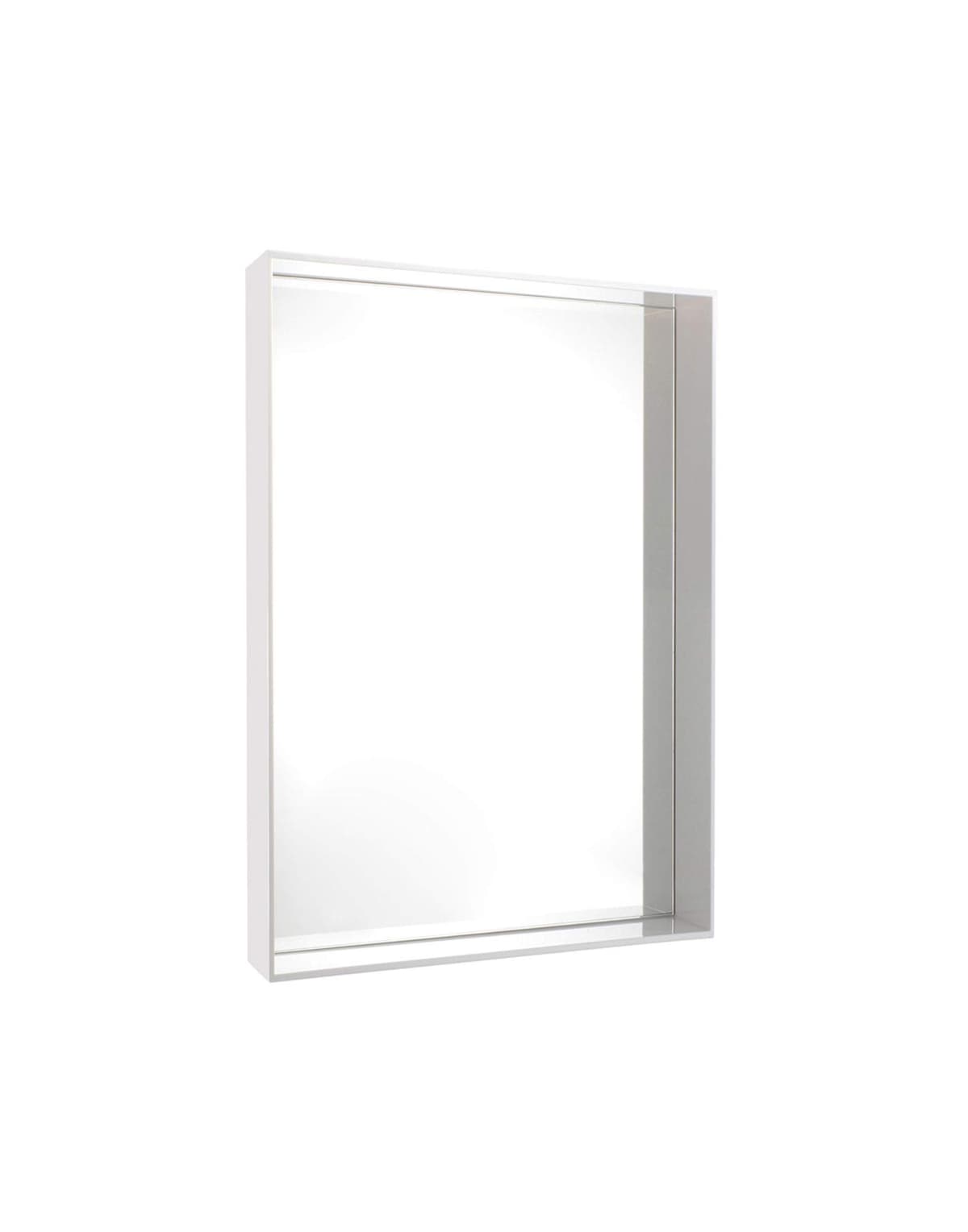Kartell Only Me 8320/E5 Espejo por Philippe Starck, Blanco Opaco