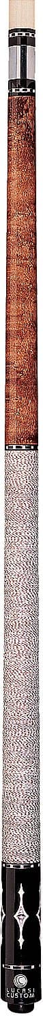 LUCASI Custom Walnut Birds-Eye Pool Cue LZE9 - 20 oz