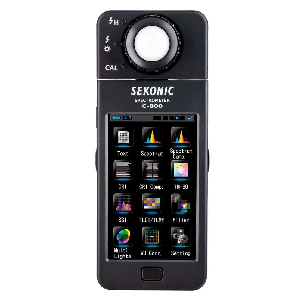Sekonic C-800 SpectroMaster Medidor de Color e Iluminancia SE C800