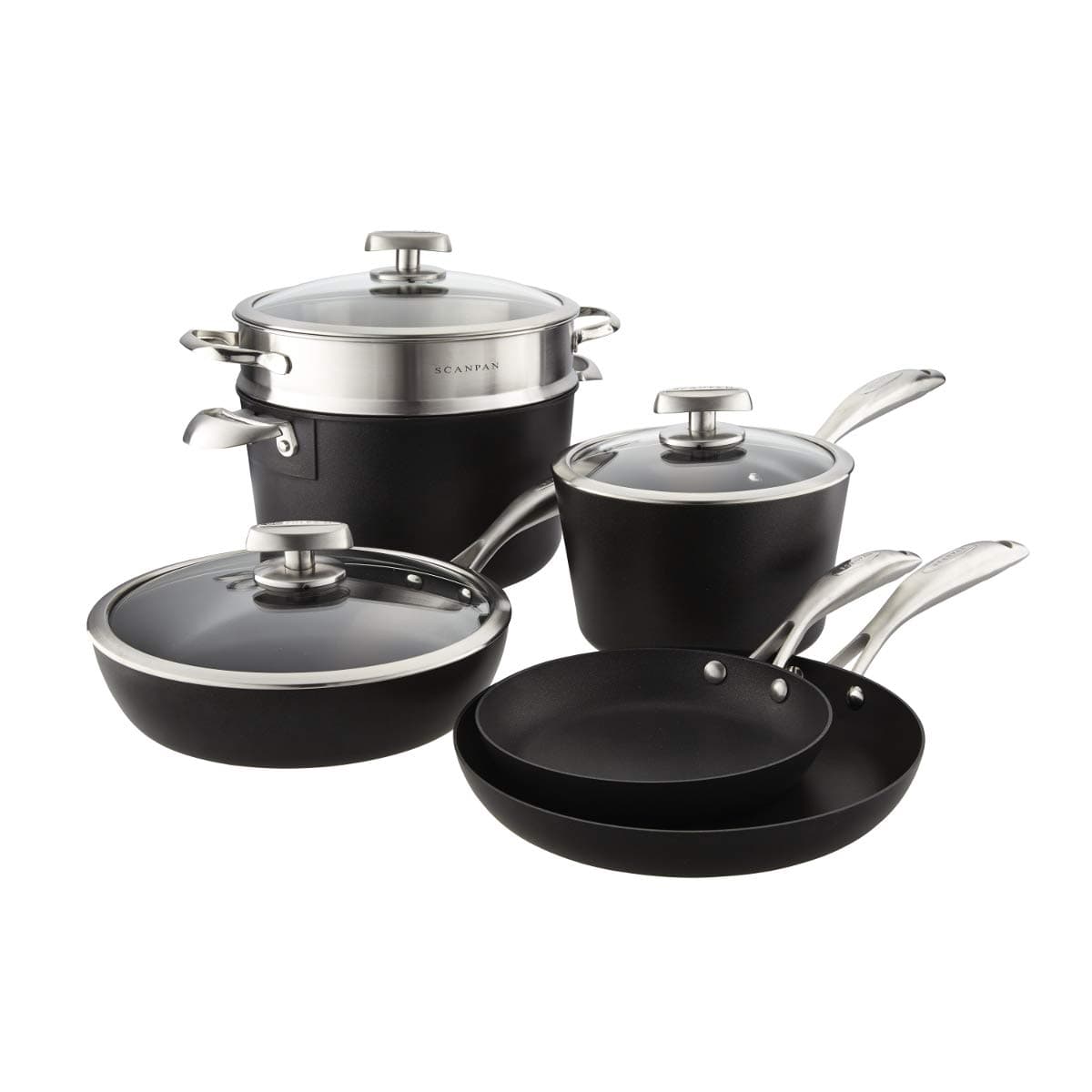 Scanpan Pro IQ Set de 9 piezas antiadherente, apto inducción 68000900