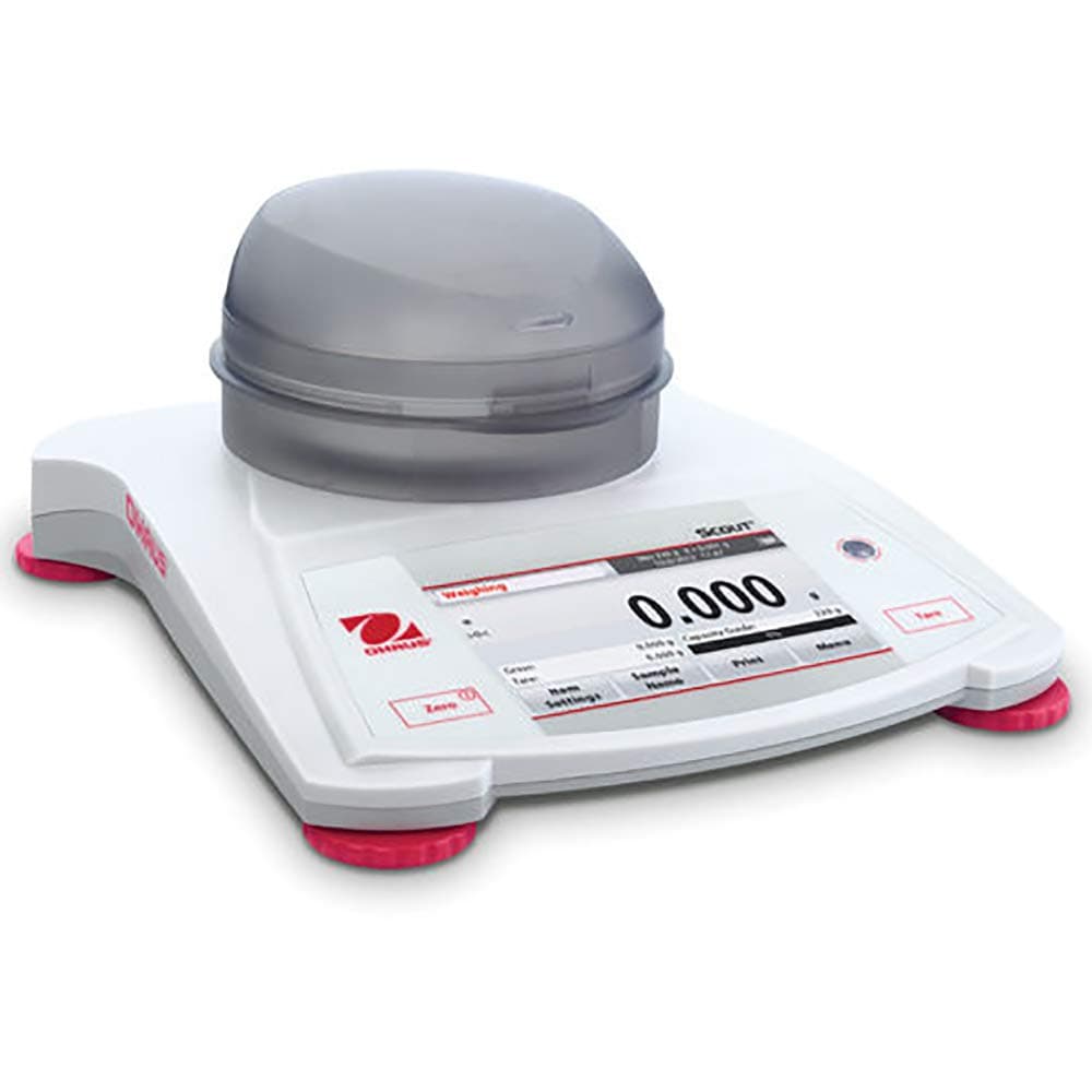Ohaus STX223 Balanza analítica táctil Scout, 220 g x 0.001 g