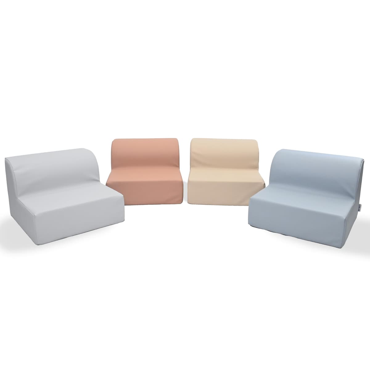 Children's Factory Loungers Set de 4, Soothing Elements - Sillas infantiles cómodas CF805-363