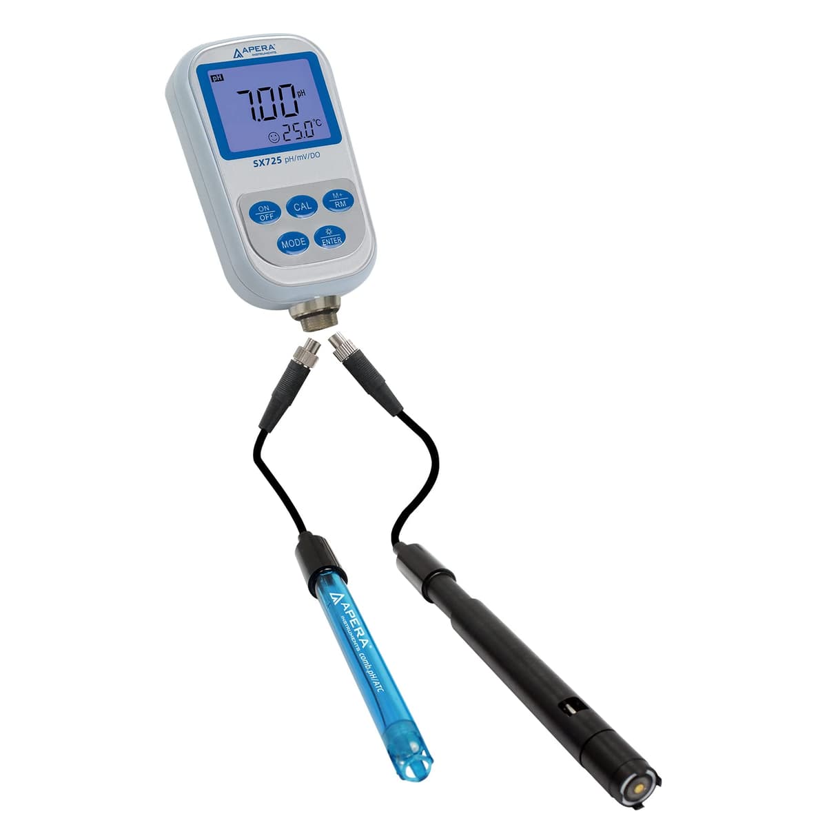Apera SX725 Medidor portátil multiparámetro pH/DO, kit AI465