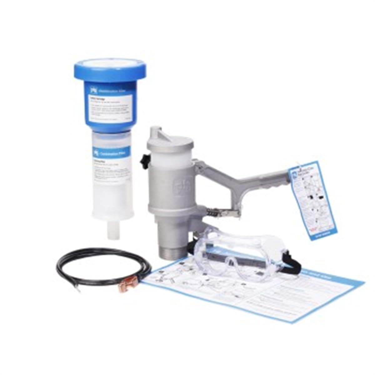 Sistema reciclador de latas aerosol PIG DRM1266, para latas de 5"-9.5" de alto