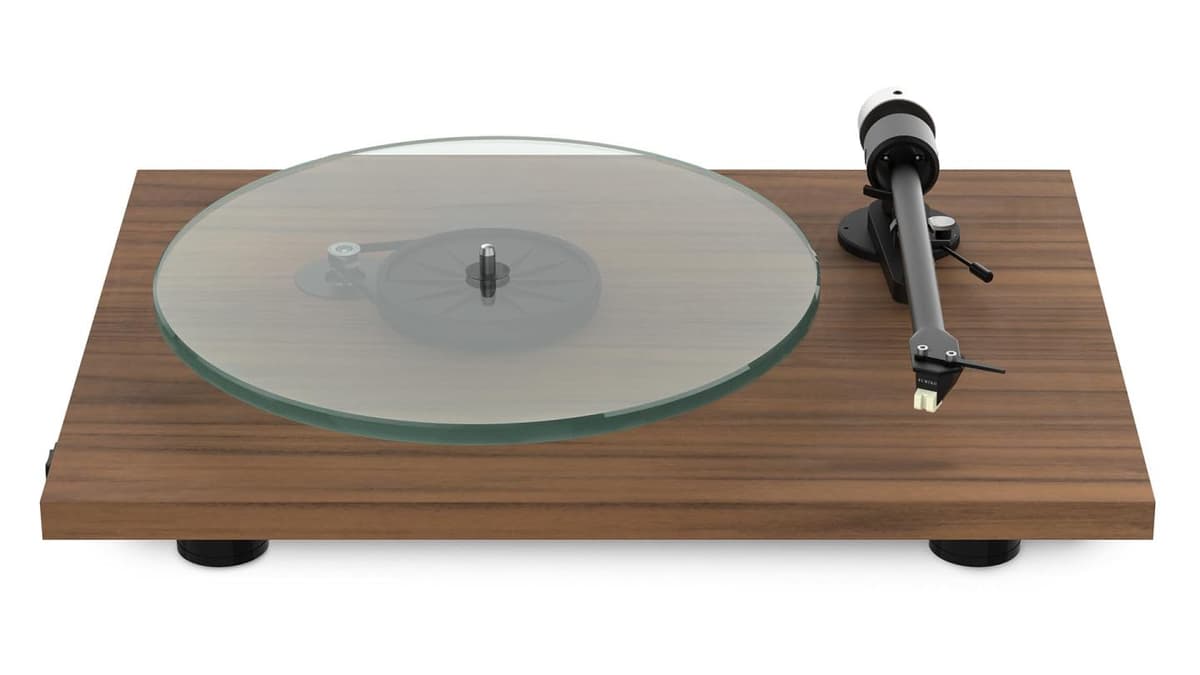 Tocadiscos Pro-Ject T2 Hi-Fi con Sumiko Rainier y plato de vidrio (Nogal satinado) 9120129861038