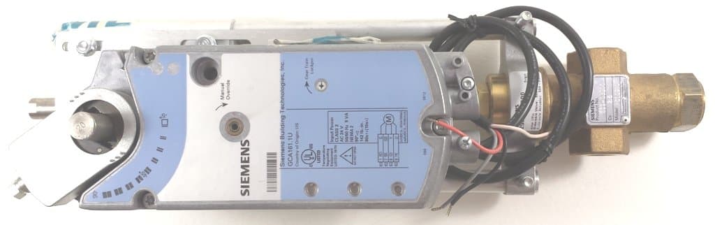 SIEMENS 298-03200 Válvula actuada 3 vías 1/2" latón 24V