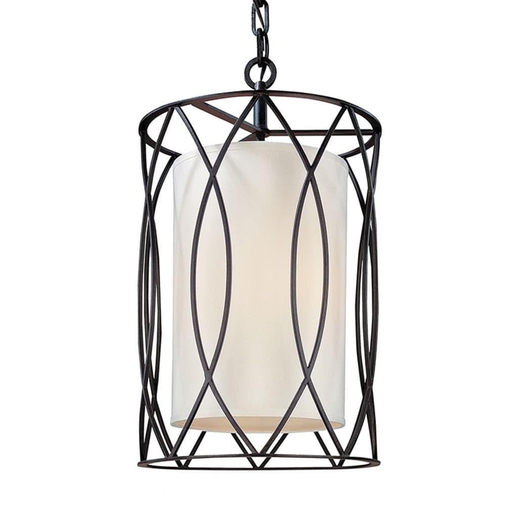 Troy Lighting F1287DB Sausalito-3 Lámpara Colgante Pequeña de 3 Luces-13 Pulgadas de Ancho por 22 Pulgadas de Alto
