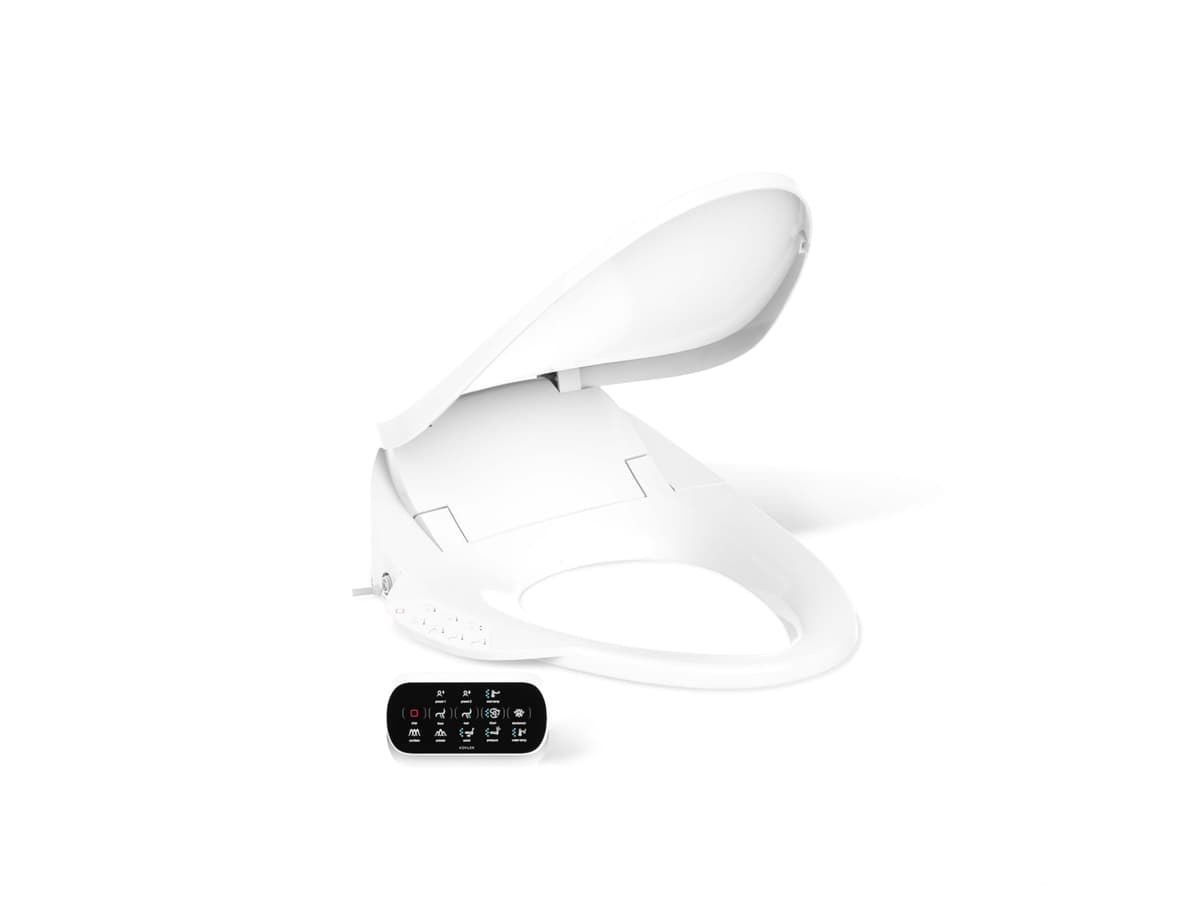 Kohler PureWash E750 Asiento Bidet Elongado con Control Remoto y Calefacción 4108-0