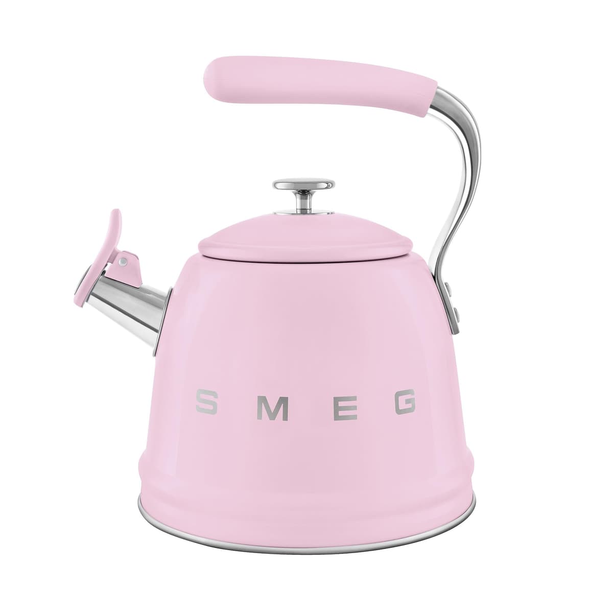 Smeg WKF01PK Tetera silbante inoxidable 2.3L - Rosa