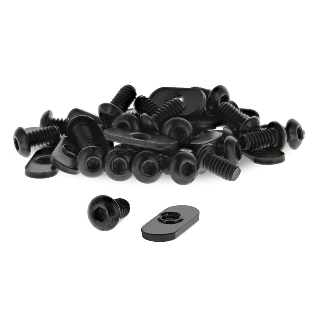 8020 3393 Combo 1/4-20 x 0.5 Button Head y T-Nut (1000 Pack) 3393-1000