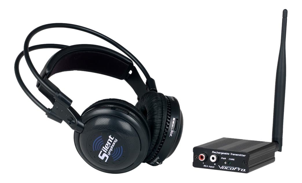 VocoPro SILENTSYMPHONY-RAVE sistema de auriculares inalámbricos SILENTSYMPHRAVE
