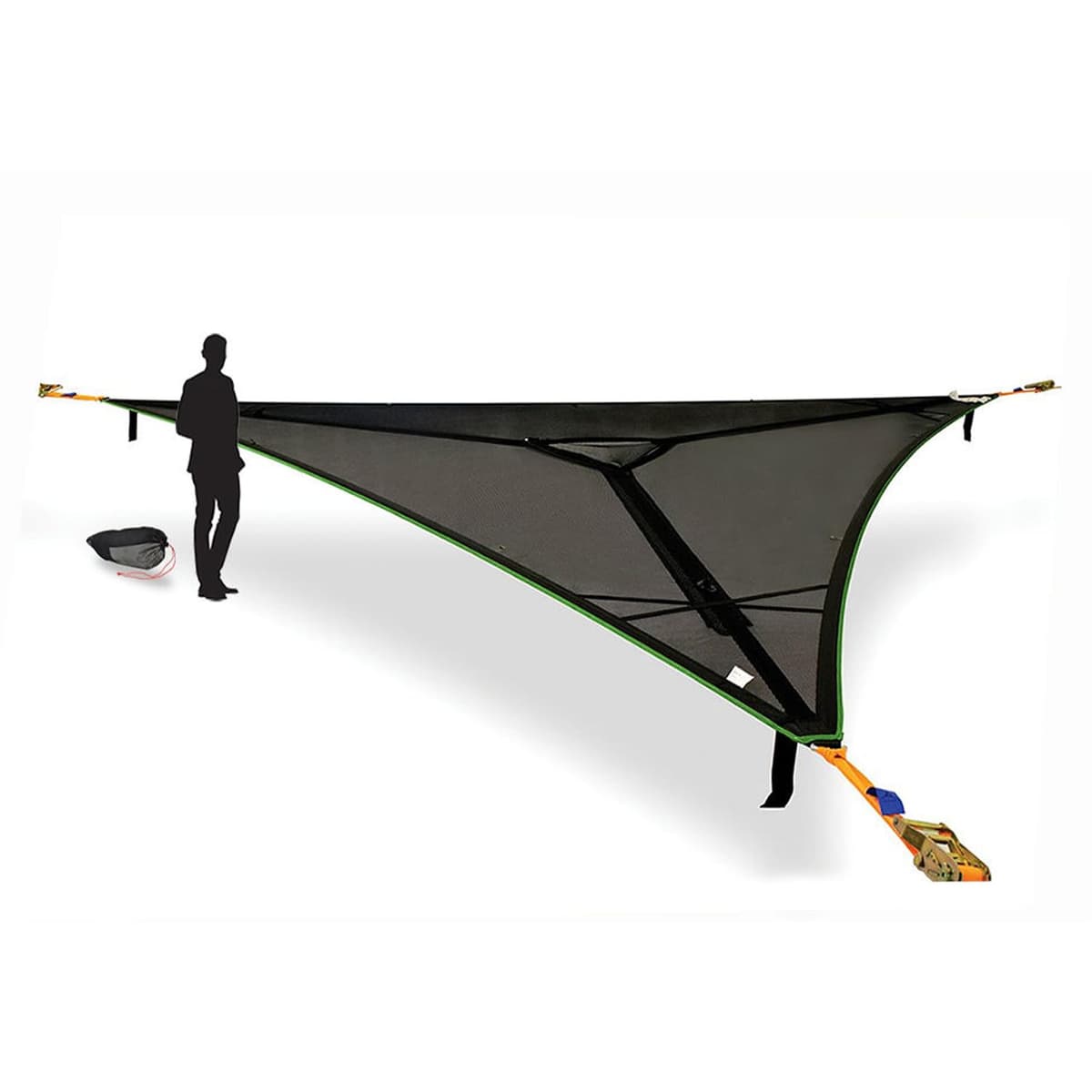 Tentsile Trillium Giant Hammock 6-Person (Black Mesh) THMXLV3