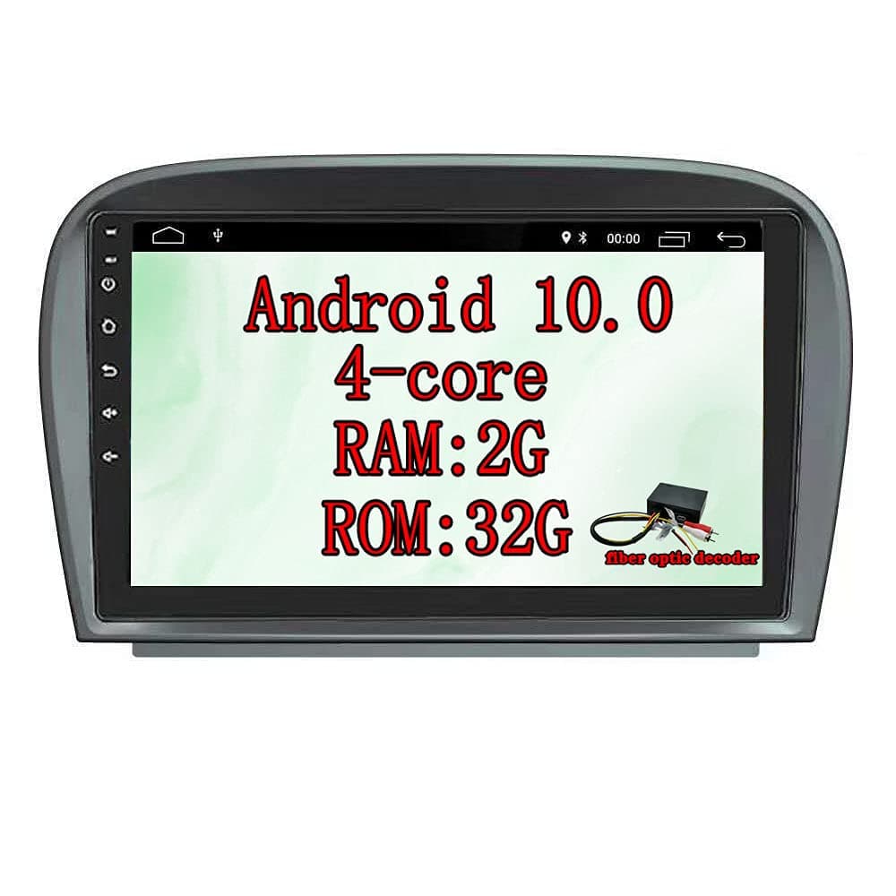 Unidad principal Android 10 para Mercedes Benz SL R230 - XISEDO 9" GPS (con decodificador fibra) XM1W02-BENZ SL-10.0-9inch