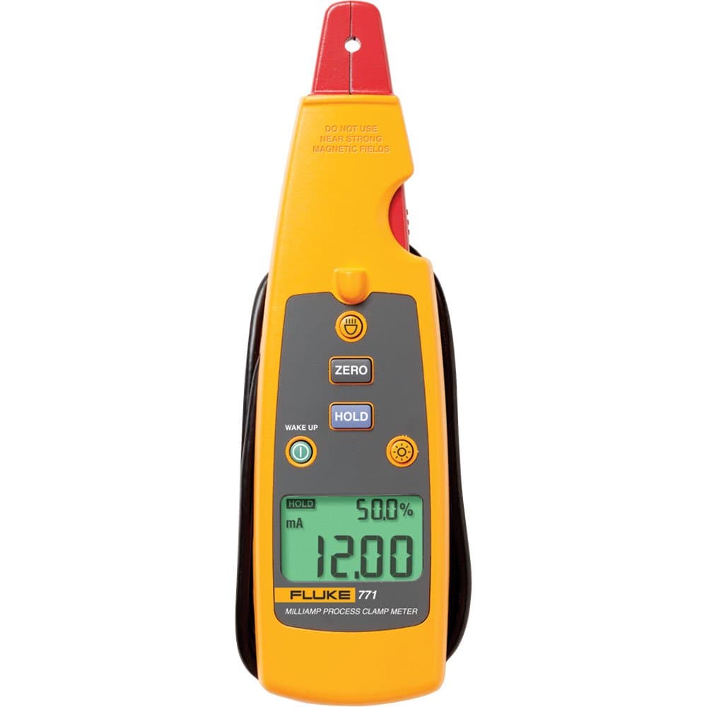 Fluke 771 Milliamp Process Clamp Meter, Black/Yellow B000R81ARM-1