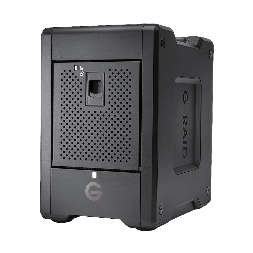 SanDisk Professional G-RAID Shuttle 4 bahía Thunderbolt 3 RAID removible 80TB (4x20TB) SDPH34H-080T-NBAAB