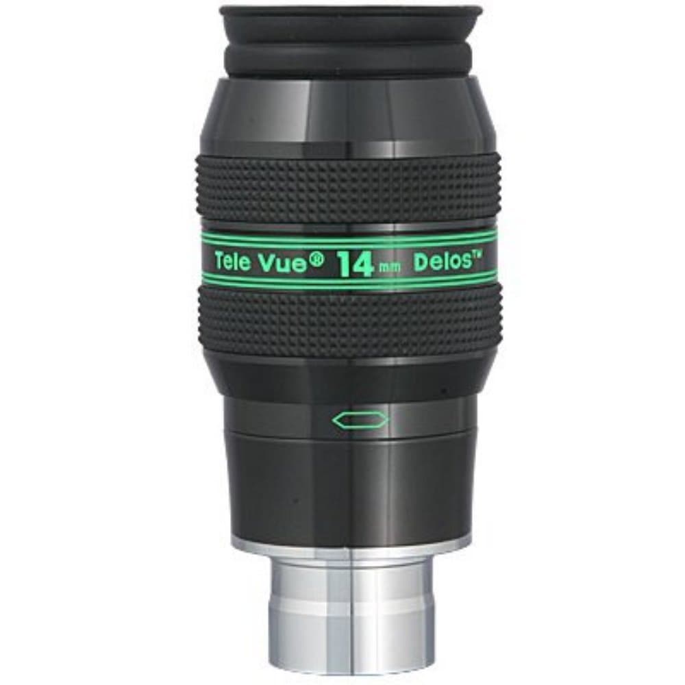 Ocular Tele Vue Delos 14 mm Compacto Gran Angular 1.25" con Campo de Visión de 72 Grados EDL-14.0