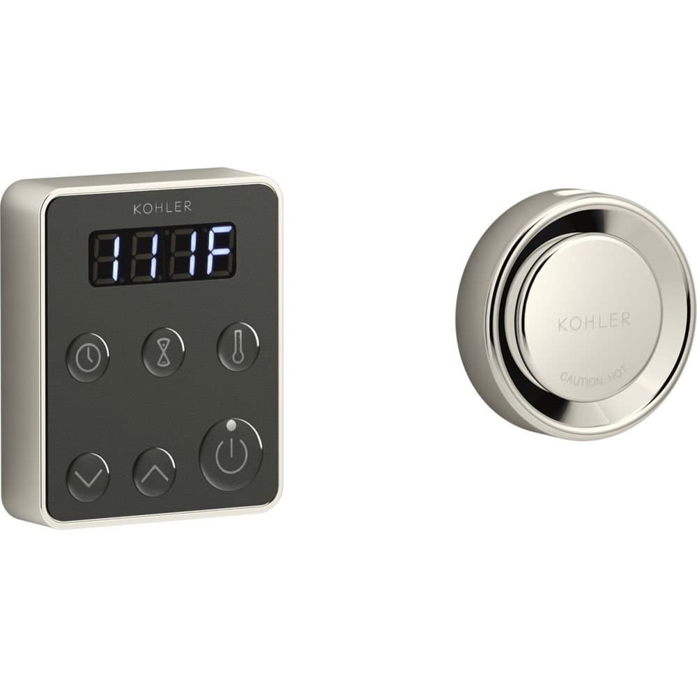 Kohler K-5557-SN Kit de Control para Generador de Vapor Serie Invigoration, Níquel Pulido Vibrante