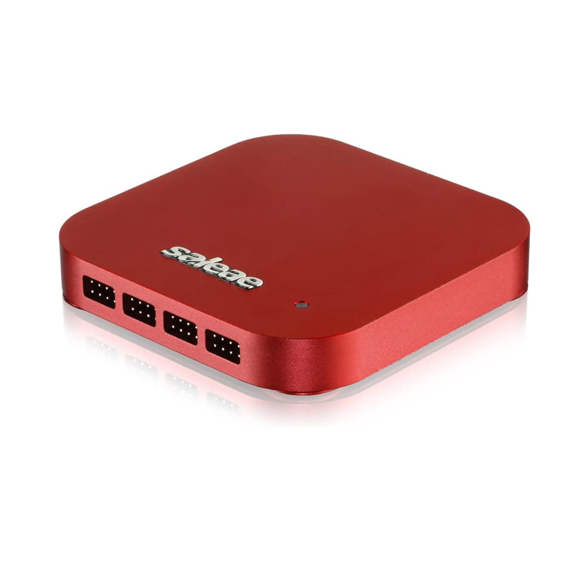 Saleae Logic Pro 16 (Rojo) - Analizador Lógico de 16 Canales Saleae - Compatible con Windows, Mac o Linux - Fácil de Usar, Ultra portátil, Ahorra Tiempo y Frustración SAL-00116