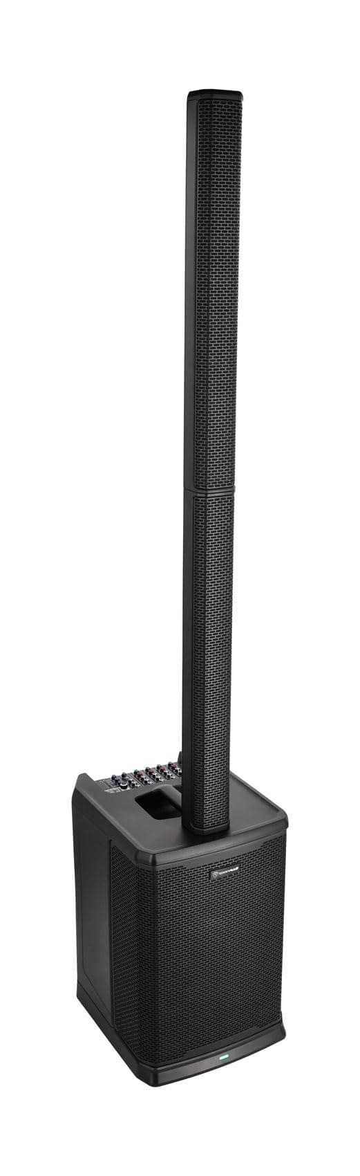 Rockville Titan MIX12A 3200W Peak PA column con subwoofer, mezclador 8 canales, Bluetooth y DSP