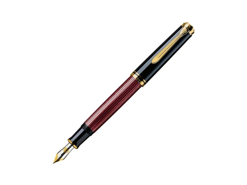Pelikan Souverän M600 Fountain Pen Black/Red PK-M600BK/RD-M