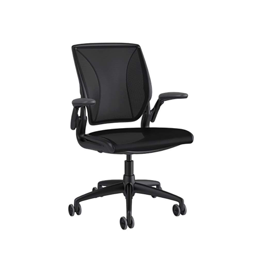 Humanscale Diffrient World Task Chair - Black Catena Mesh W11BJ10J10