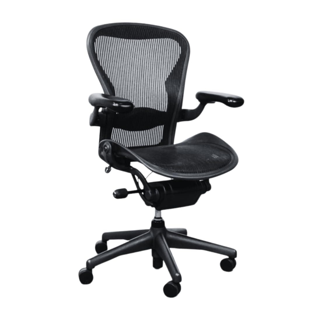 Herman Miller Aeron Size B renovada - fully adjustable, ruedas para piso duro incluidas Ba2L