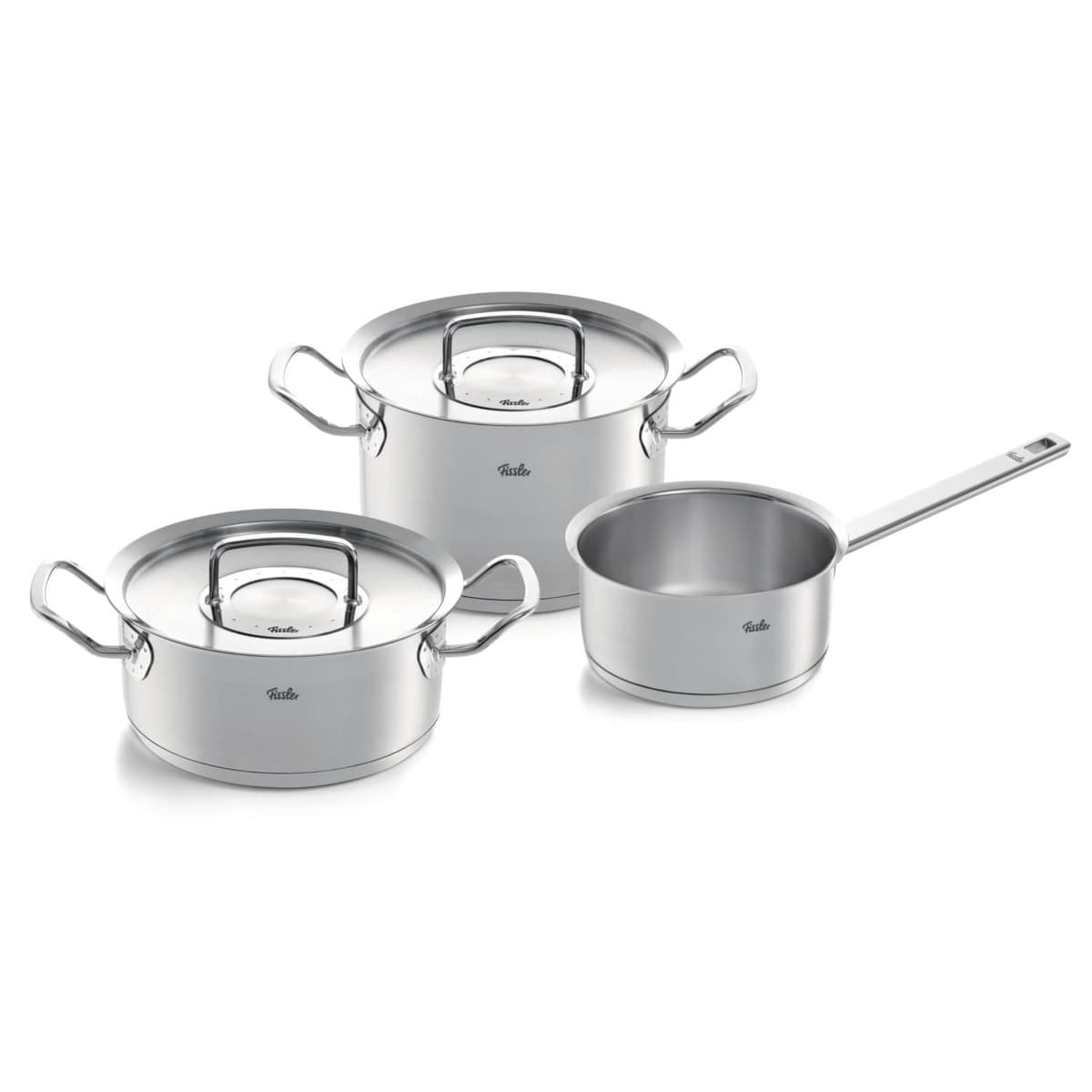 Fissler Original-Professional Set 3 Piezas Acero Inoxidable - Inducción 084-128-03-000/0