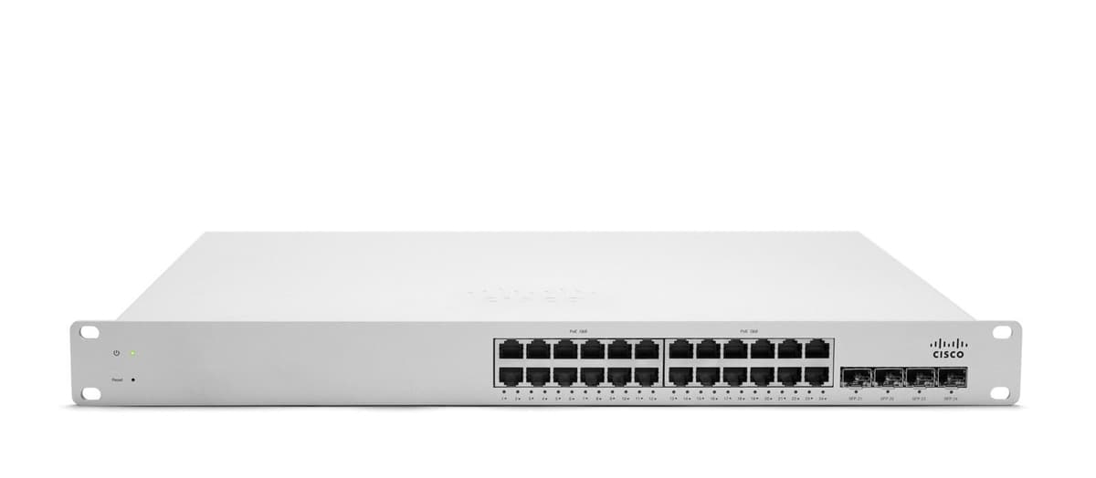 Meraki MS22 - Switch administrado en la nube 24 puertos GigE MS22-HW