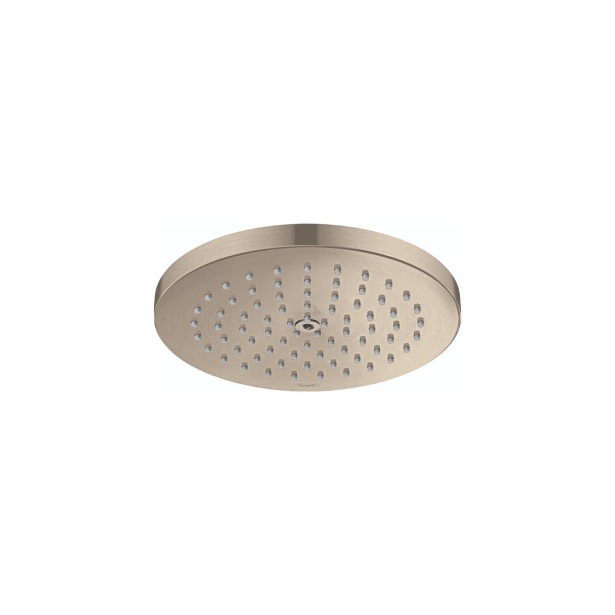 hansgrohe Raindance S Showerhead 11 pulgadas - Spray Níquel Cepillado, 26928821