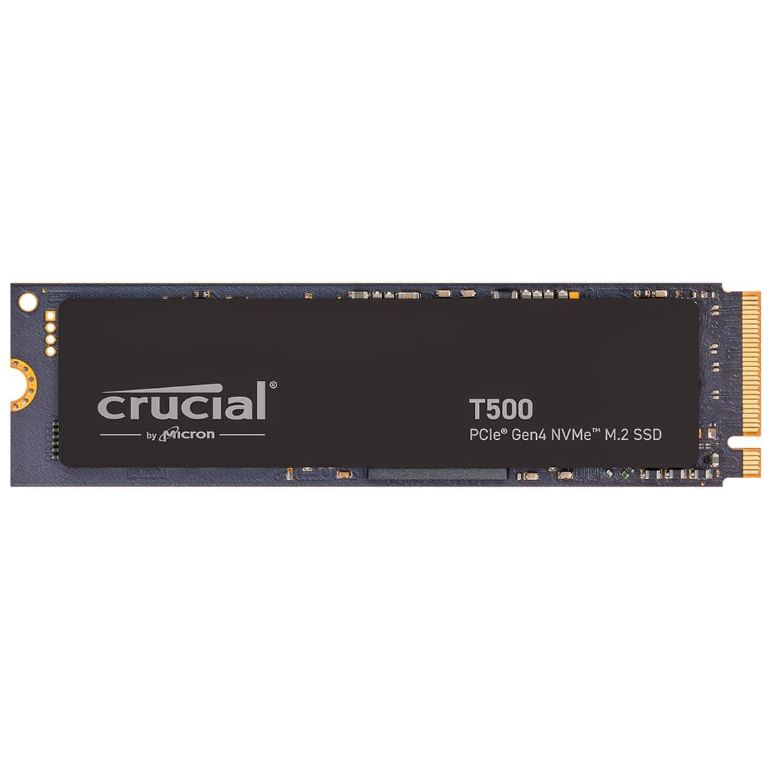 Crucial T500 PCIe Gen4 NVMe 4TB SSD, hasta 7, 000MB/s, TLC NAND (CT4000T500SSD3)