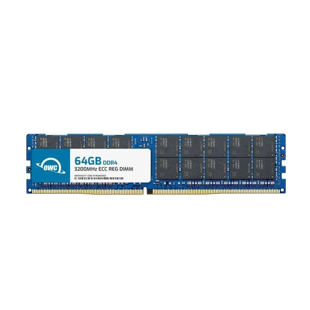 OWC 64GB 3200MHz PC4-25600 2Rx4 1.2V CL22 288 pines ECC RDIMM Memoria registrada para servidor OWC3R2D42R464GB