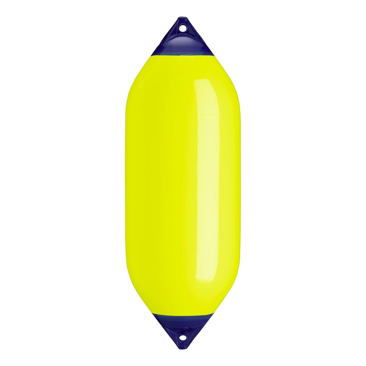 Polyform F-Series F-10 fender para botes - Saturn Yellow (ropehold) 04-150-140