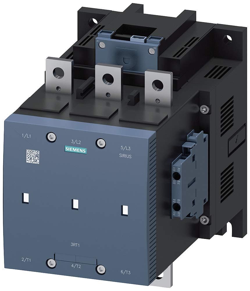 Siemens 3RT12 76-6NP36 Contactores de motor S12, 2 NO + 2 NC, bobina 200-277VAC/VDC