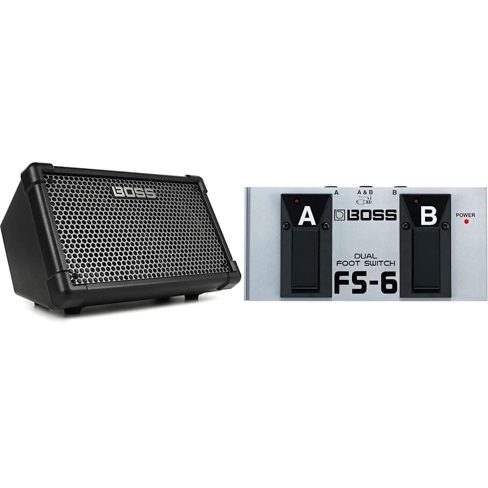 BOSS CUBE Street II Combo Amplificador 10W con 2x6.5" y Footswitch FS-6