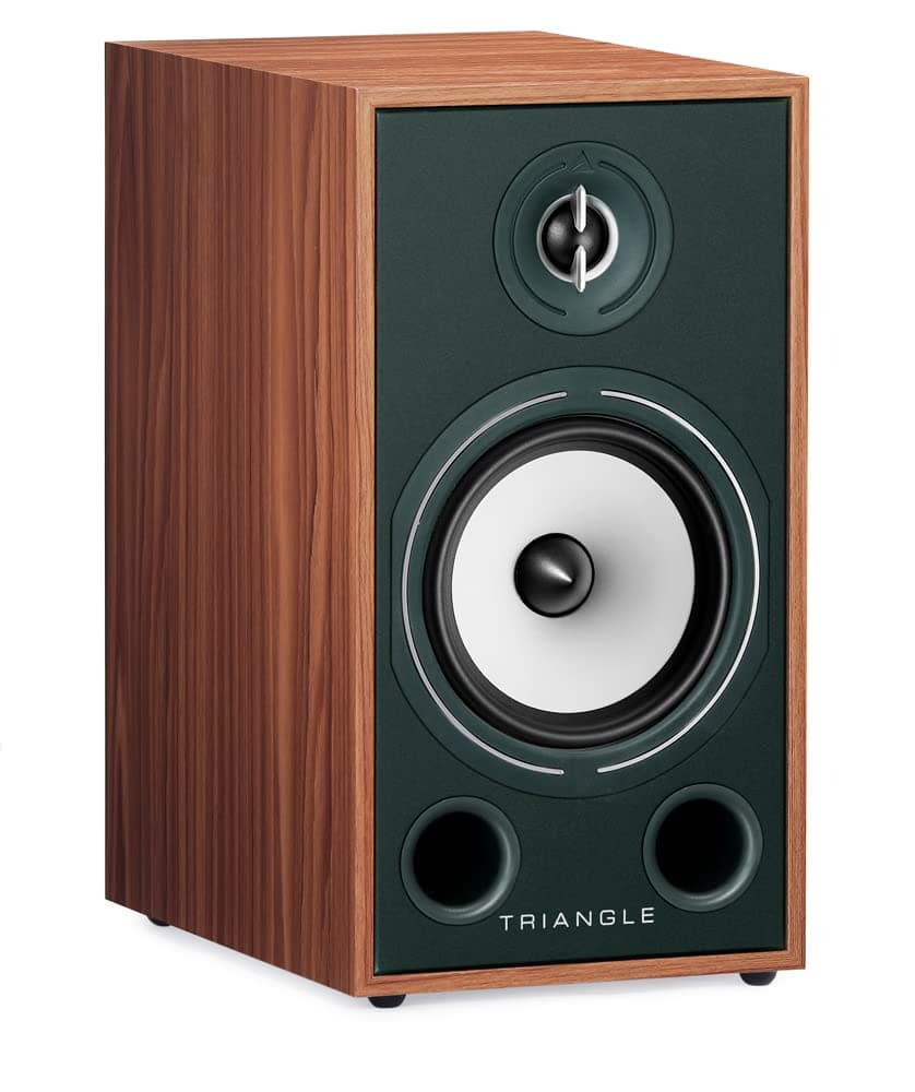 Triangle Borea BR03 Hi-Fi Bookshelf Speakers Pair - Oak Green BORE_TEB35_BB_V1_C