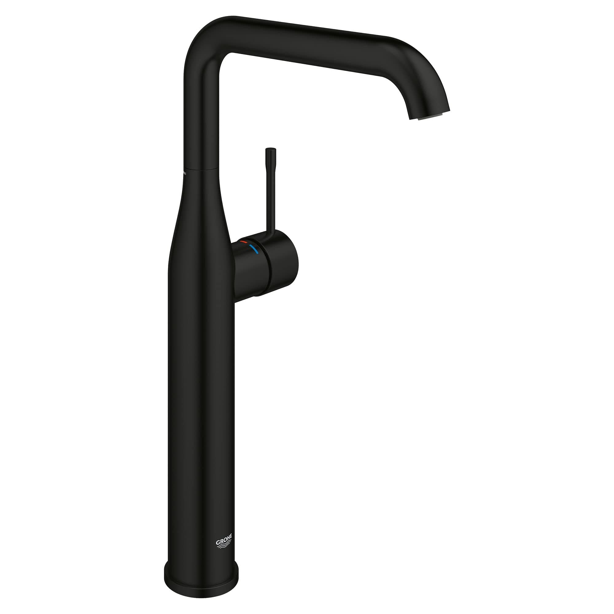 GROHE Essence Grifo de Lavabo Monomando, Tamaño XL, Negro Mate 235382431